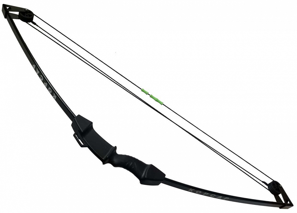 Лук детский блочный Centershot Корсар черный (с комплектацией). Фото №1