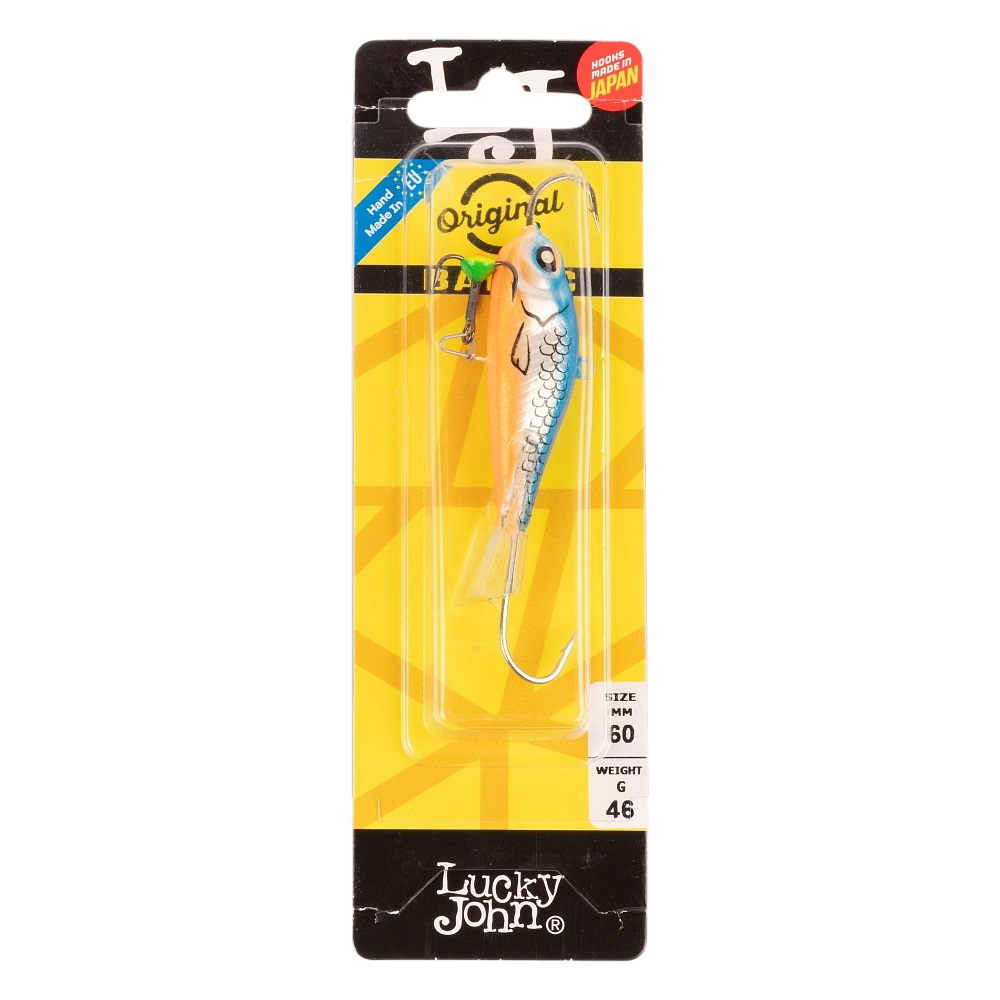 Балансир Lucky John BALTIC 60мм, 46гр, цвет (45H) с тройником. Фото №1