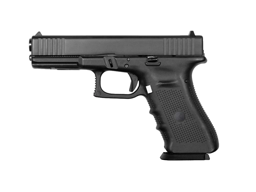 Пистолет ООП модели ТК717Т, калибр 10*28 (никель матовый). Фото №1