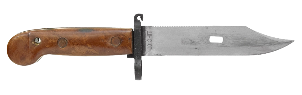 Штык-нож 6*4 (АКМ) сувенир без пропила. Фото №1