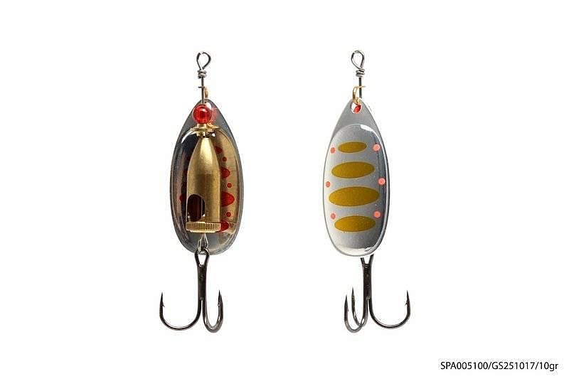 Блесна вращающаяся MADFISH Taimen 10г, цвет GS251017. Фото №2 Блесна вращающаяся MADFISH Taimen 10г, цвет GS251017. Фото №2