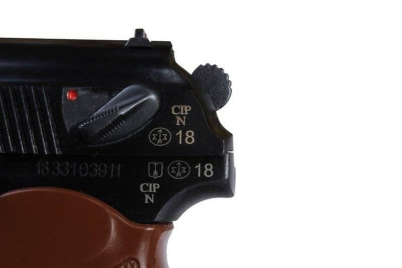 Пистолет ООП МР-80-13Т калибр 45 Rubber (без дополнительного магазина). Фото №8