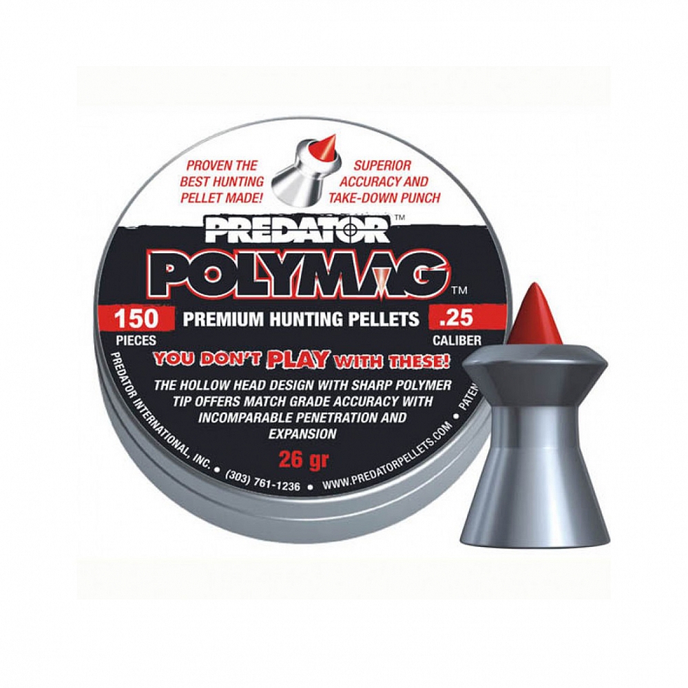 Пуля пневматическая "JSB Polymag", калибр 5,5мм (22 калибр), 0,9гр., 13,89gr (200 шт) (в кор 50 шт). Фото №1 Пуля пневматическая "JSB Polymag", калибр 5,5мм (22 калибр), 0,9гр., 13,89gr (200 шт) (в кор 50 шт). Фото №1