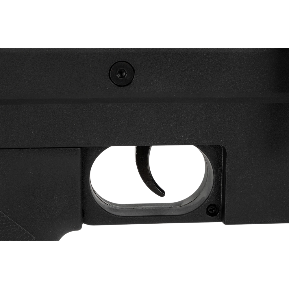 Винтовка пневматическая Borner PCP TacPro cal. 6,35 мм, 3Дж. (пластик черный). Фото №12