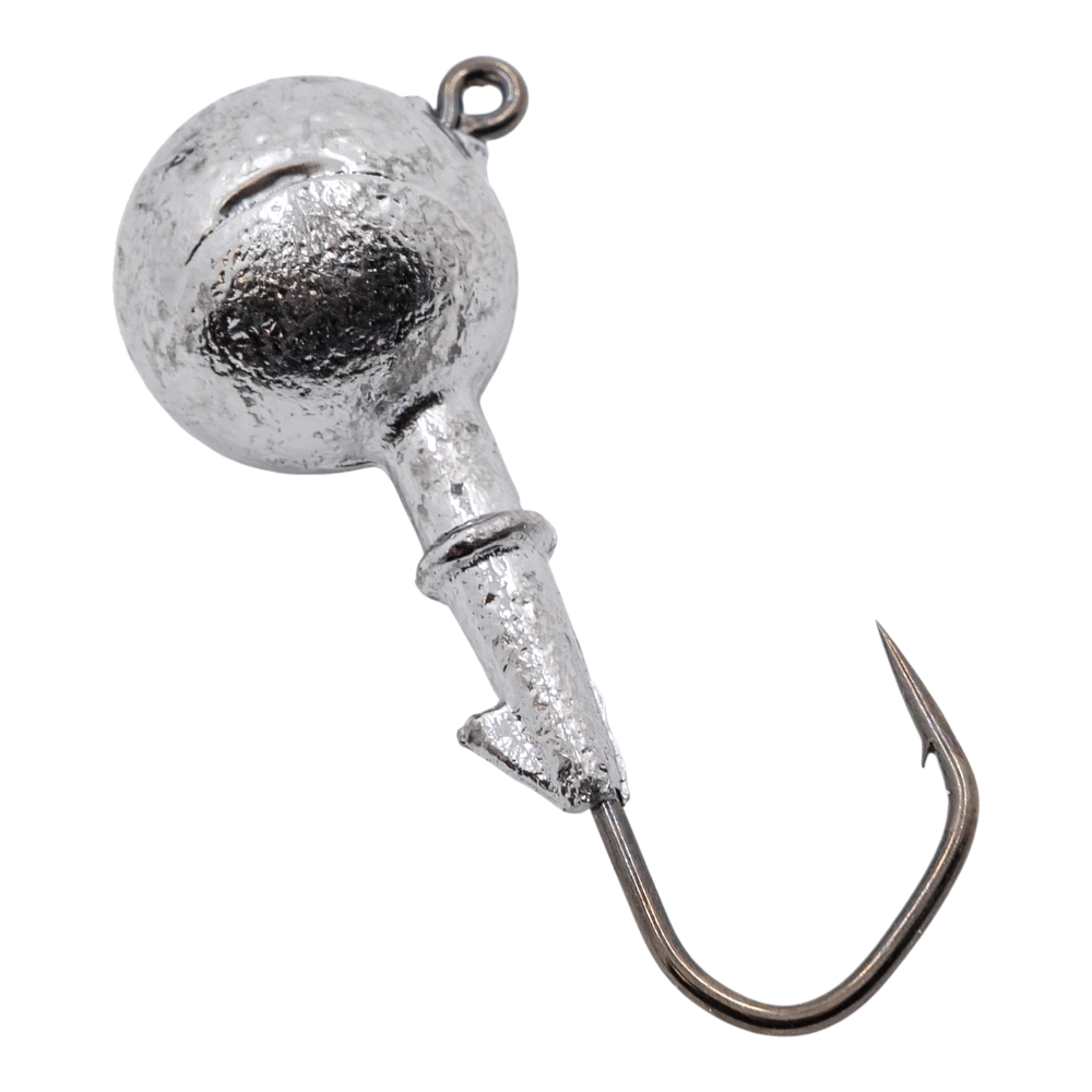 Джиг-головка шар крючок BARBARIAN-120 вес 34 гр. крючок № 3/0. Фото №1