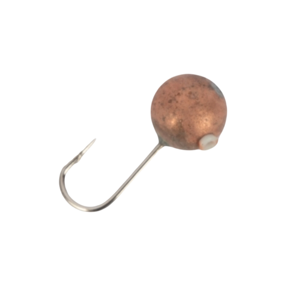 Мормышка вольфрамовая Дробинка d4,5 вес 0,83гр, цвет (медь), упак. 10шт. Фото №2