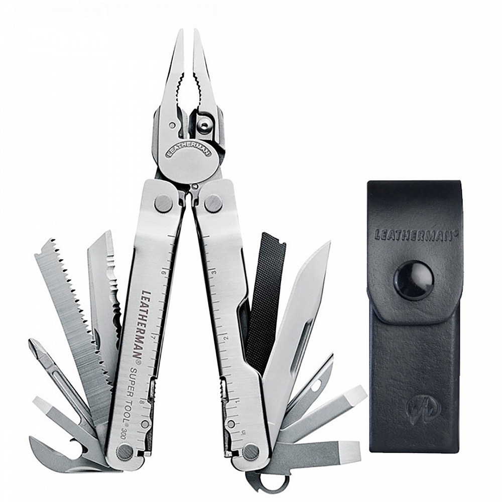 Мультитул Leatherman Super Tool 300 кожаный чехол. Фото №1