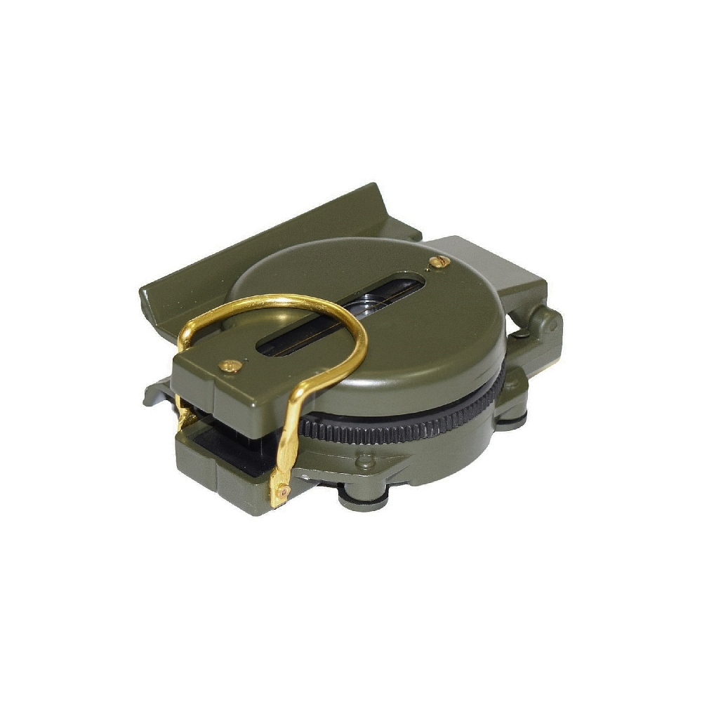 Компас ДС 45-5В, металлический корпус, зеленый. Фото №3