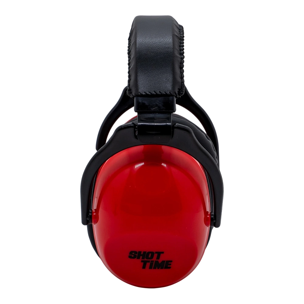 Наушники противошумные ShotTime 15 стрелковые, NRR 22dB /SNR 27dB,красные, 200г. Фото №3