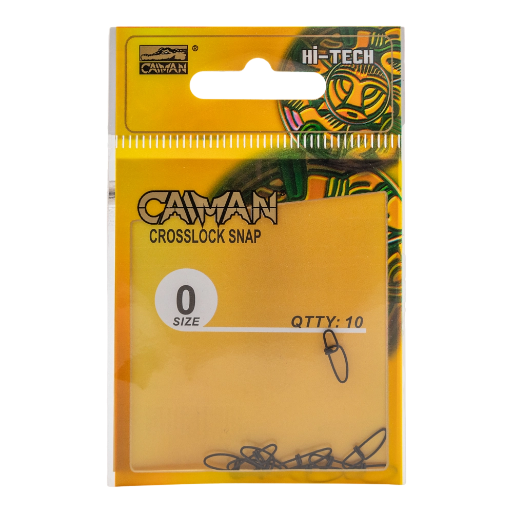 Застёжка Caiman 216029 Black mat #0 (10шт.упак). Фото №3