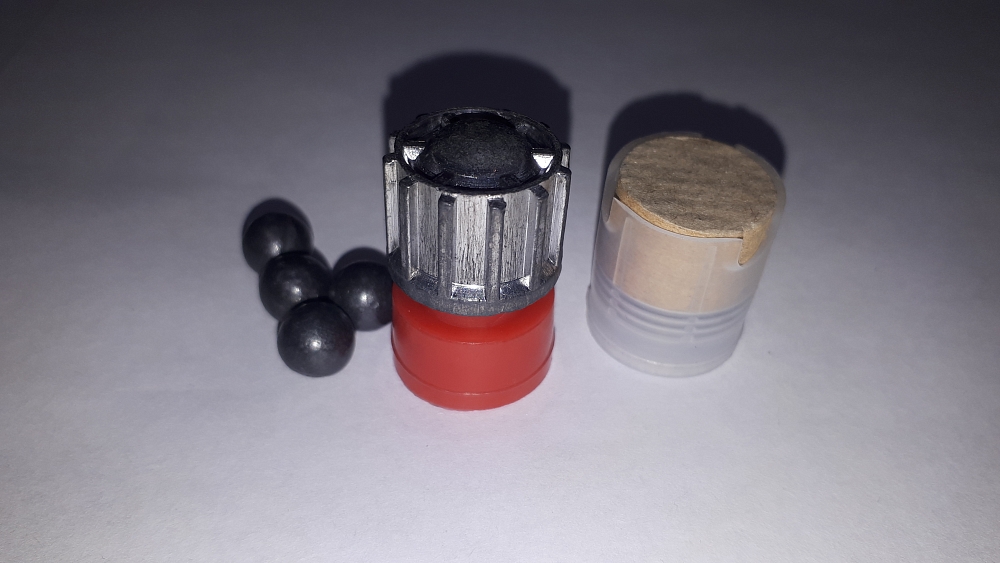 Заряд Комби (пуля+картечь) калибр 12 (уп.10 шт.). Фото №2