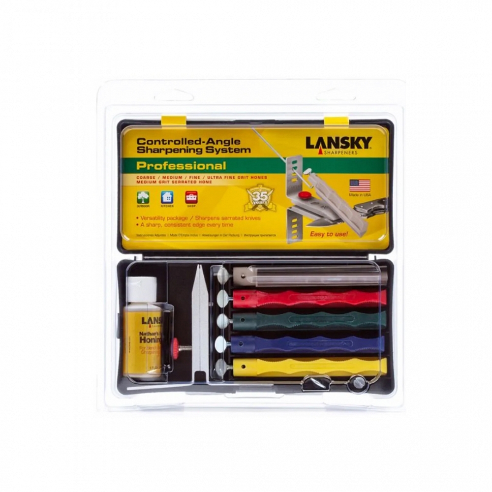 Набор для заточки Lansky Professional, 5 керам. камней. Фото №2