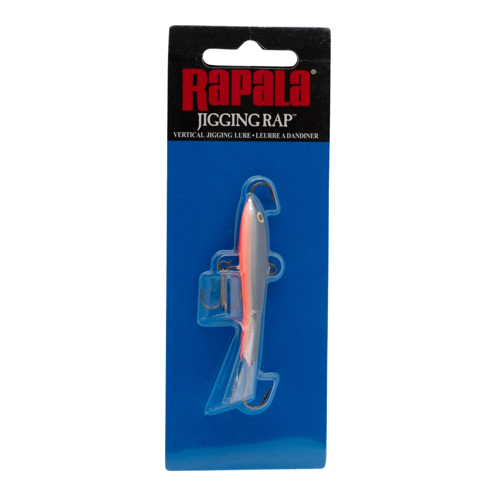 Балансир Rapala Jigging Rap 70мм, 18гр, цвет (SSD) с тройником. Фото №1