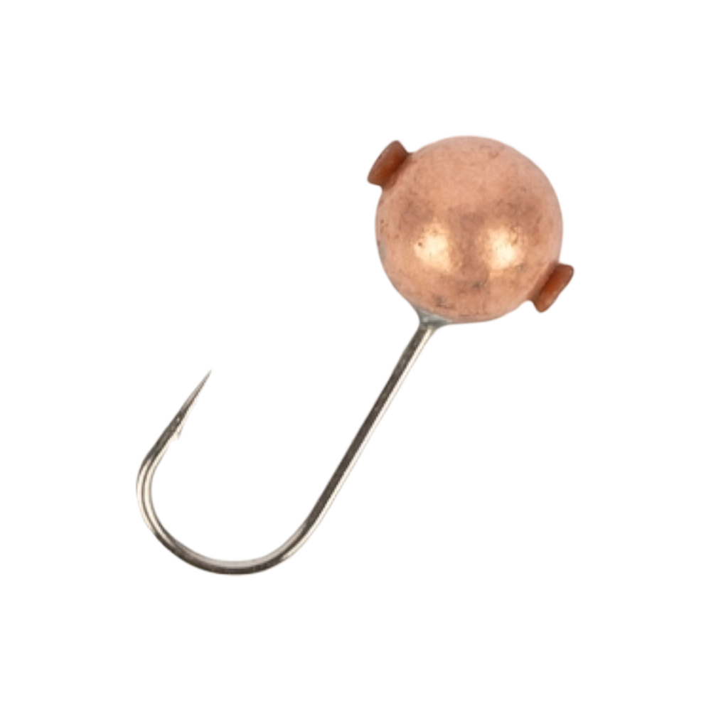 Мормышка вольфрамовая Дробинка d4,0 вес 0,54гр, цвет (медь), упак. 10шт. Фото №2