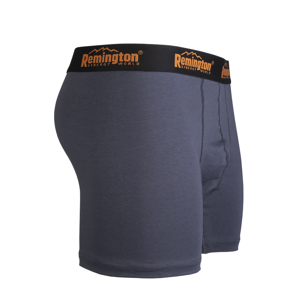 Мужские трусы боксеры Remington, набор 3 шт, микс серый 013 р. 3XL. Фото №4