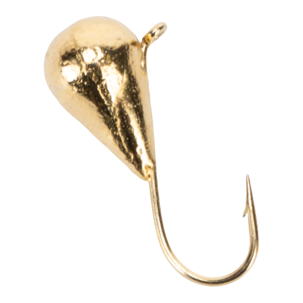 Мормышка Eco Deluxe Капля с ушком 6мм, #002 гальв. (5 шт). Фото №2