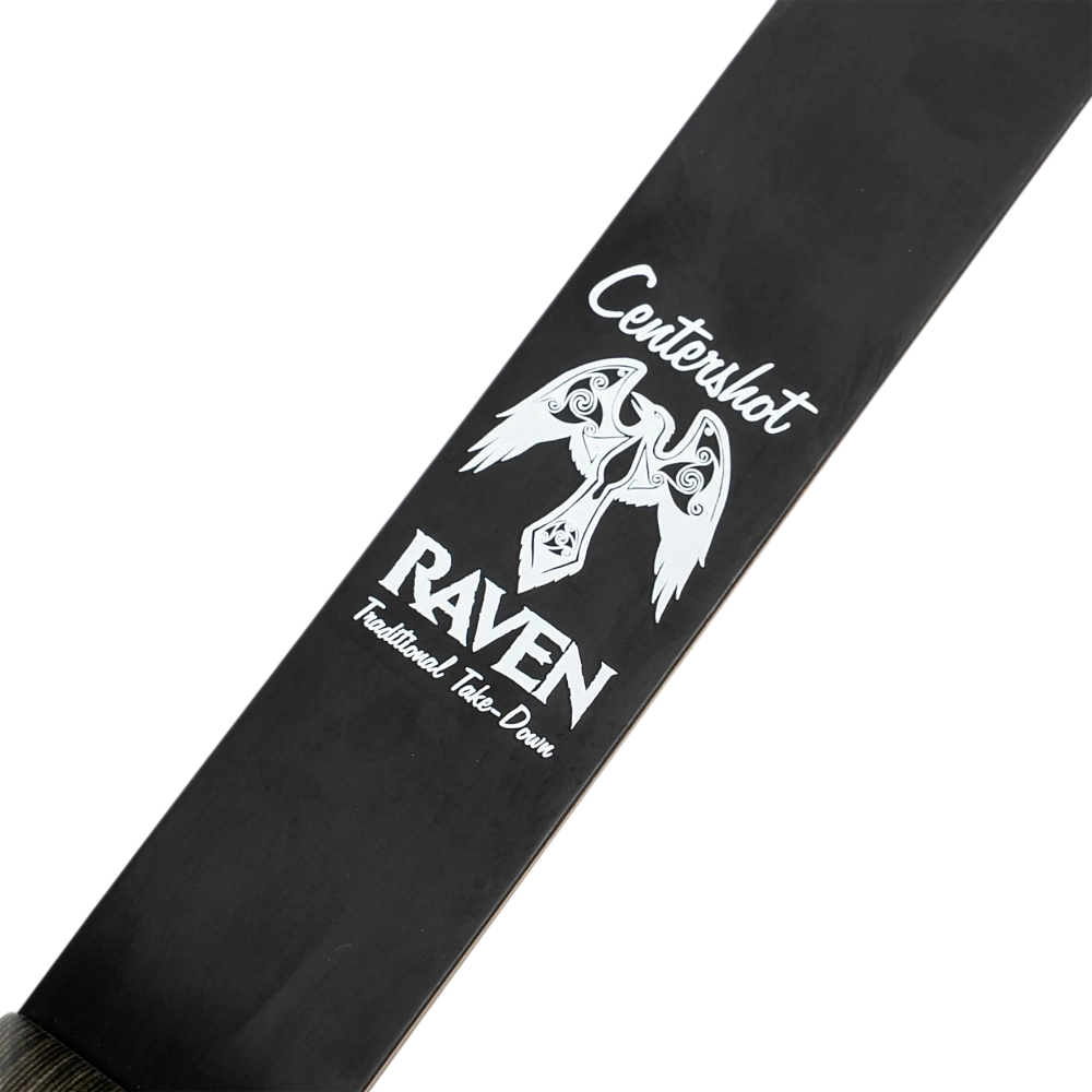 Лук традиционный Centershot Raven 60" 40#. Фото №9