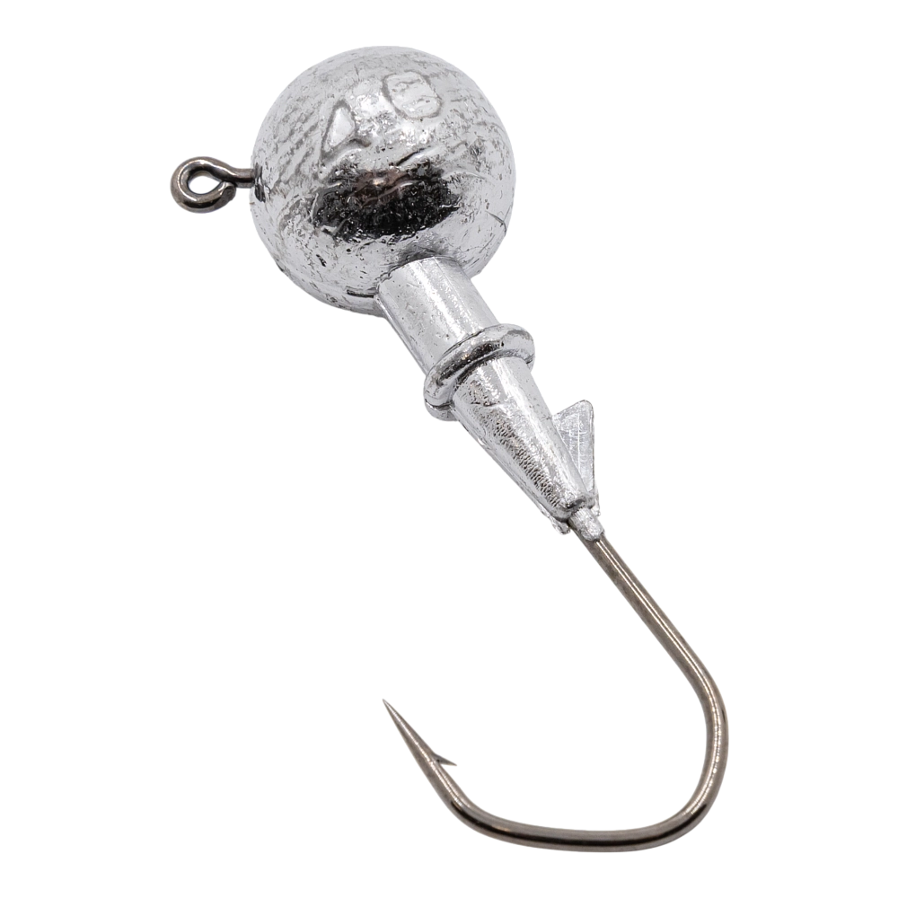 Джиг-головка шар крючок BARBARIAN-120 вес 40 гр. крючок № 4/0. Фото №2