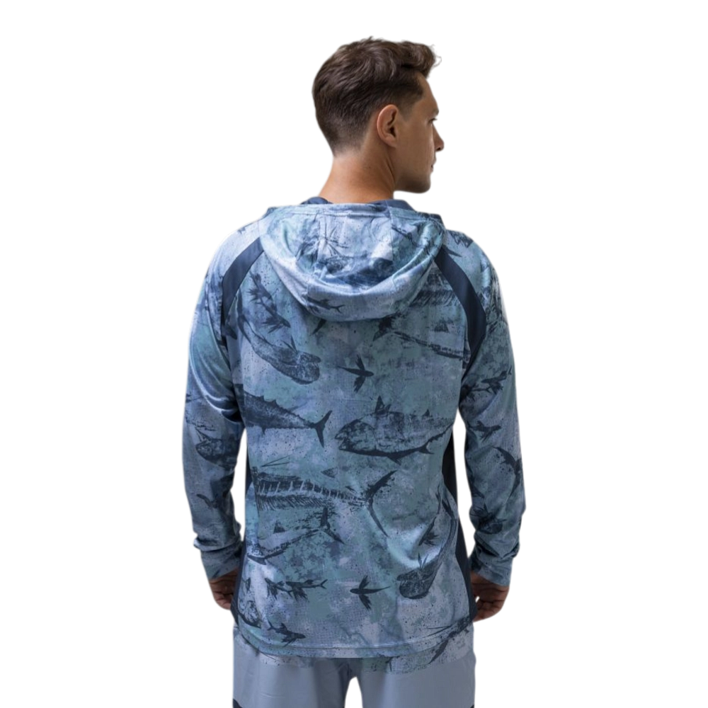 Футболка (джерси)  Remington Fishing Вreeze Вlue р. 3XL. Фото №7