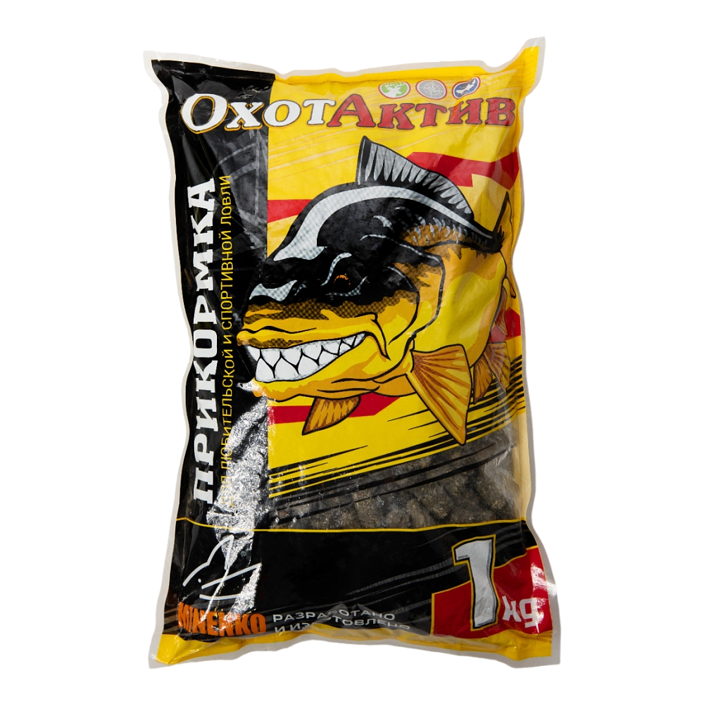 Гранулы «ОхотАктив» 5мм, Мидии (1кг) Classic. Фото №1