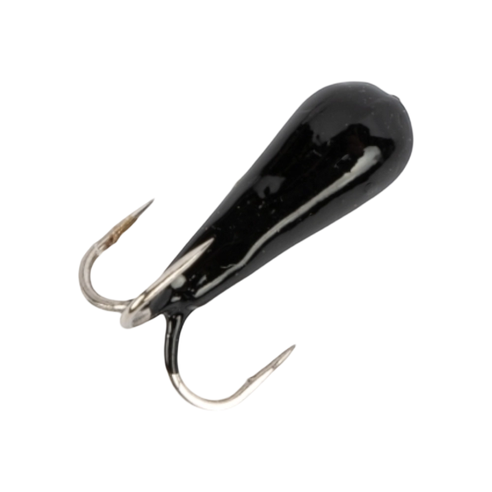 Мормышка свинцовая Trye Weight черная "Чертик-классика" 1,0гр (10шт). Фото №2