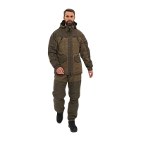 Костюм летний Huntsman Горка-Люкс ткань Ravena Peach Wash цвет Хаки р. 60-62/182-188