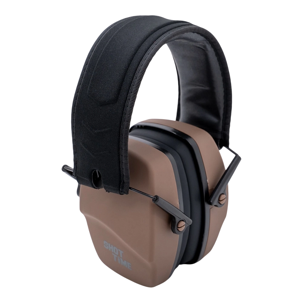 Наушники противошумные ShotTime 16 стрелковые, NRR 25dB /SNR 31dB Tan. Фото №3