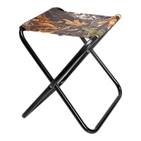 Стул туристический "СЛЕДОПЫТ" складной, 290х300х350 мм, труба сталь 16х0,8 мм, грузоподъемность 70 кг /5/