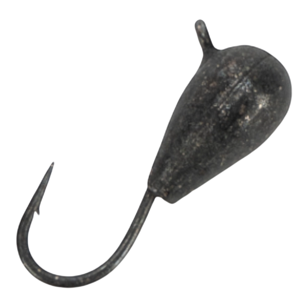 Мормышка Eco Deluxe Капля с ушком 4мм, #004 гальв. (5 шт). Фото №1