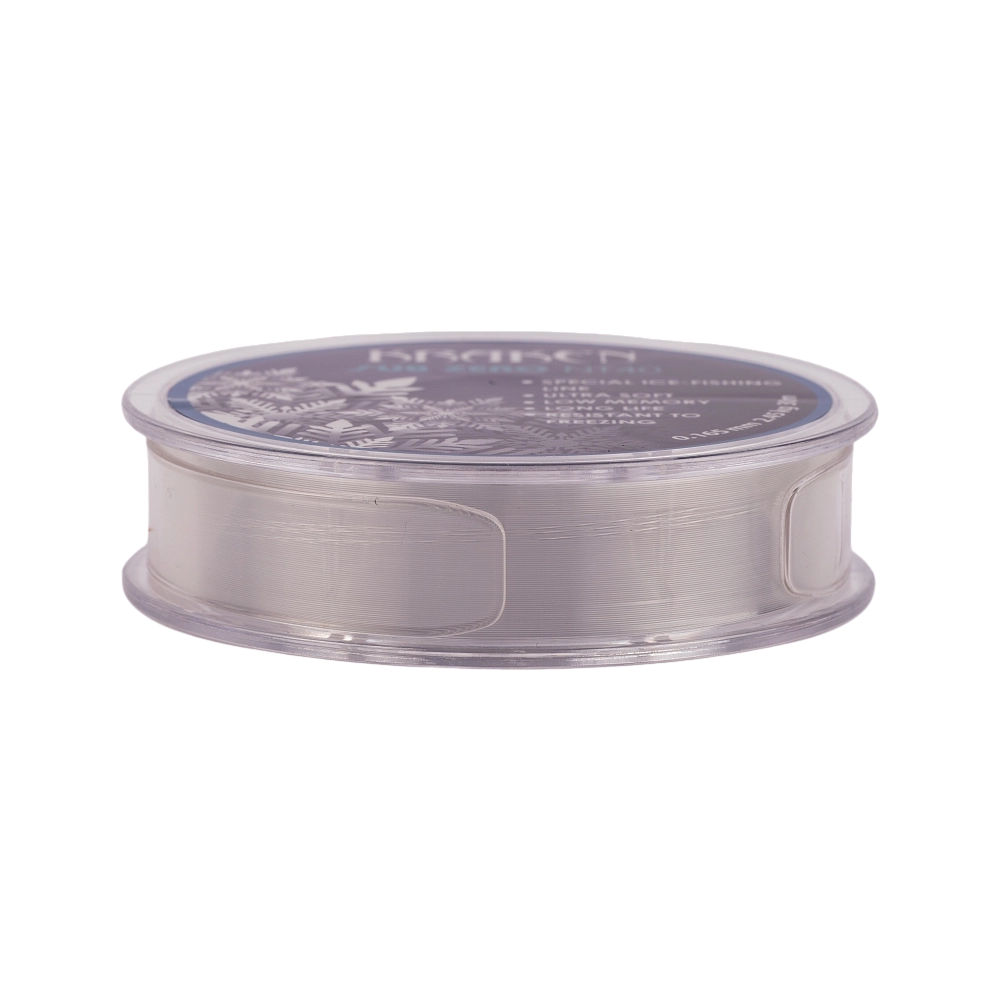 Леска зимняя Kraken Sub Zero NT40 30m 0,165mm 2.45kg. Фото №3