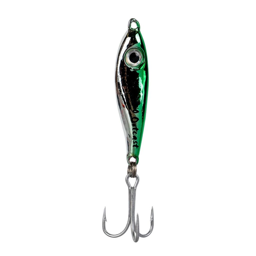 Блесна колеблющаяся Halco OUTCAST, 20г, GREEN. Фото №2 Блесна колеблющаяся Halco OUTCAST, 20г, GREEN. Фото №2