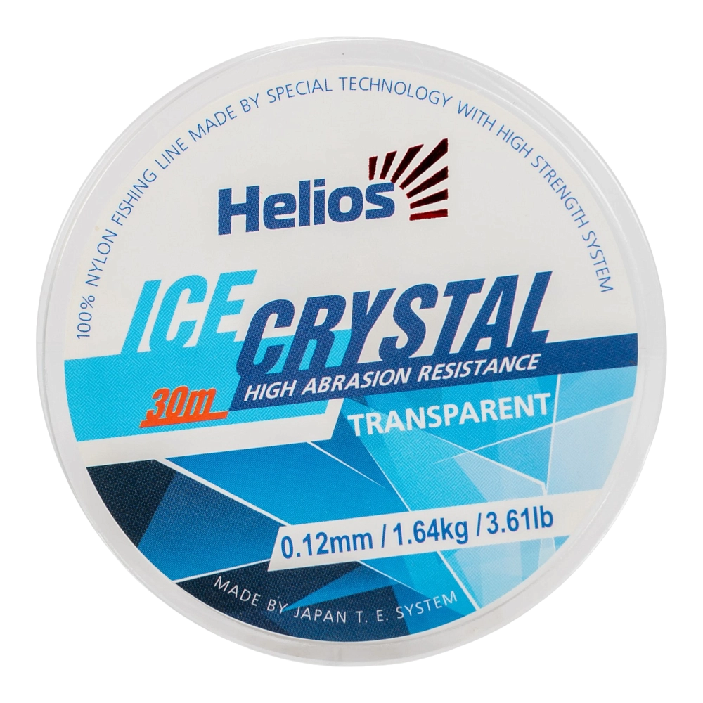Леска Helios ICE CRYSTAL Nylon Transparent 0,12mm/30 (HS-ICT 0,12/30). Фото №2 Леска Helios ICE CRYSTAL Nylon Transparent 0,12mm/30 (HS-ICT 0,12/30). Фото №2