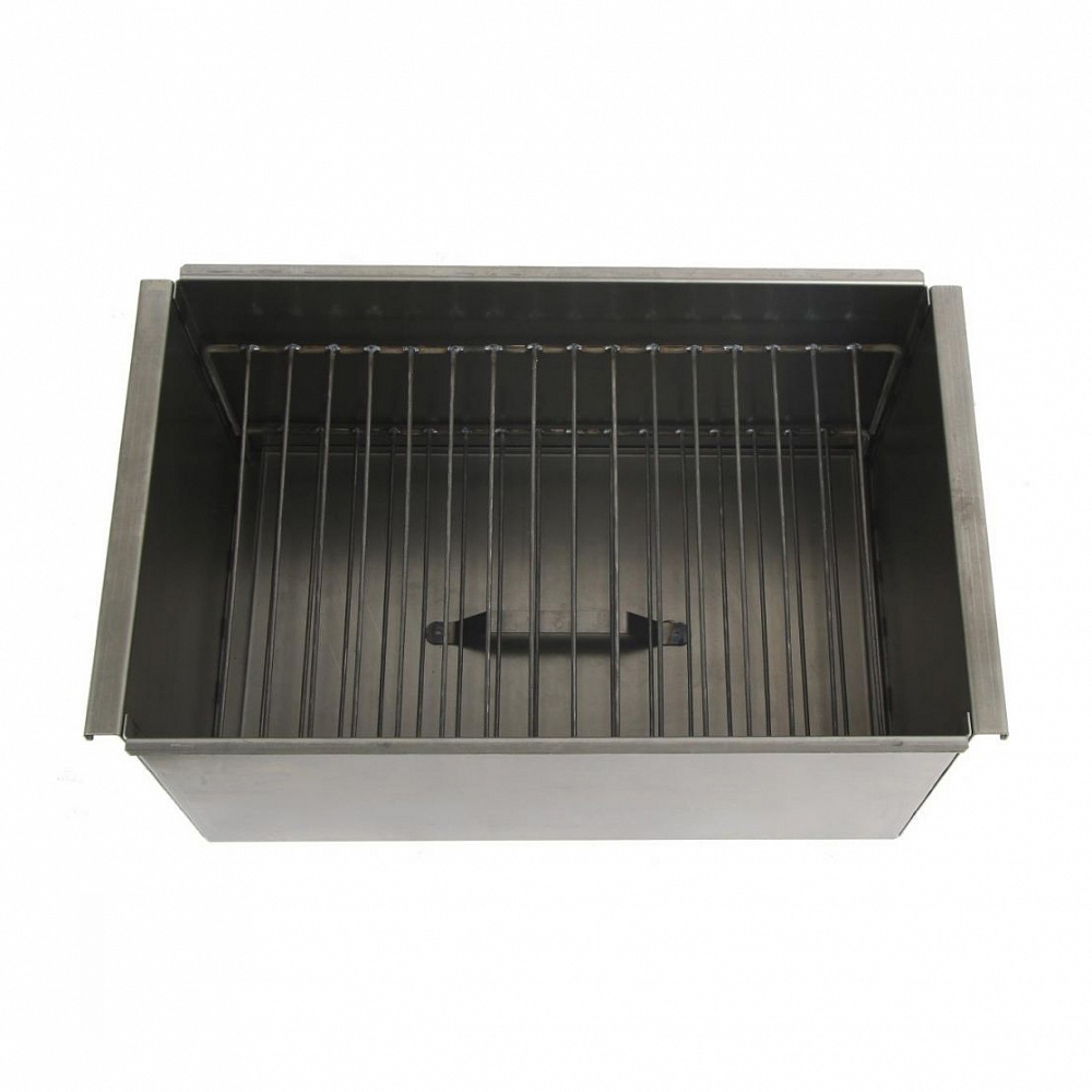 Коптильня двухъярусная с поддоном для сбора жира 450х280х240 (сталь 1,5 мм) Тонар (К-001)										. Фото №1