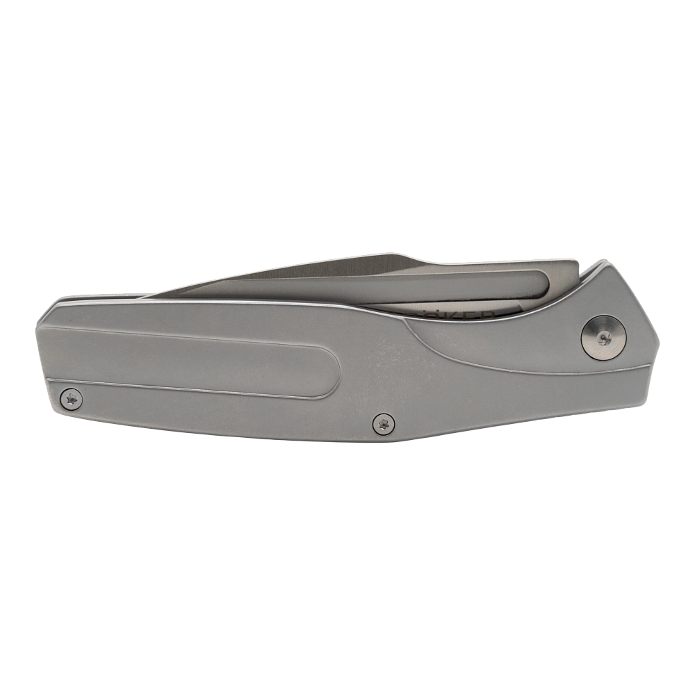 Нож складной Boker The Milled One, сталь 7Cr17MoV, рукоять Stainless Steel. Фото №4