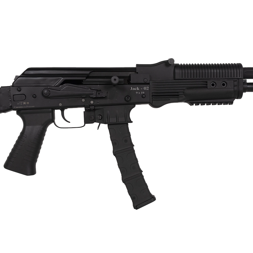 Карабин JACK-02 калибр 9*19 с боковой планкой. Фото №6