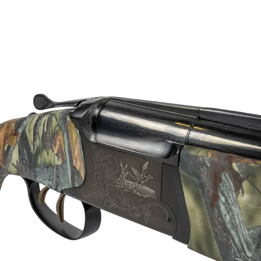 Ружье МР-27М 12/76 Русич орех камуфляж Осенний лес,Soft Touch,комп. д/ч L-725. Фото №7