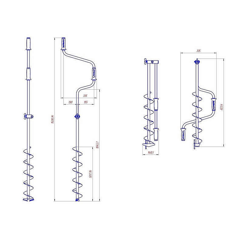 Ледобур ЛР-100Д (100 мм.), г. Барнаул. Фото №5