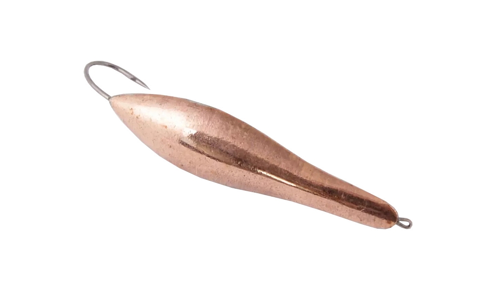 Блесна зимняя DIXXON-RUS "Судаковая" (медь) (13,2гр) (3шт) блистер. Фото №2