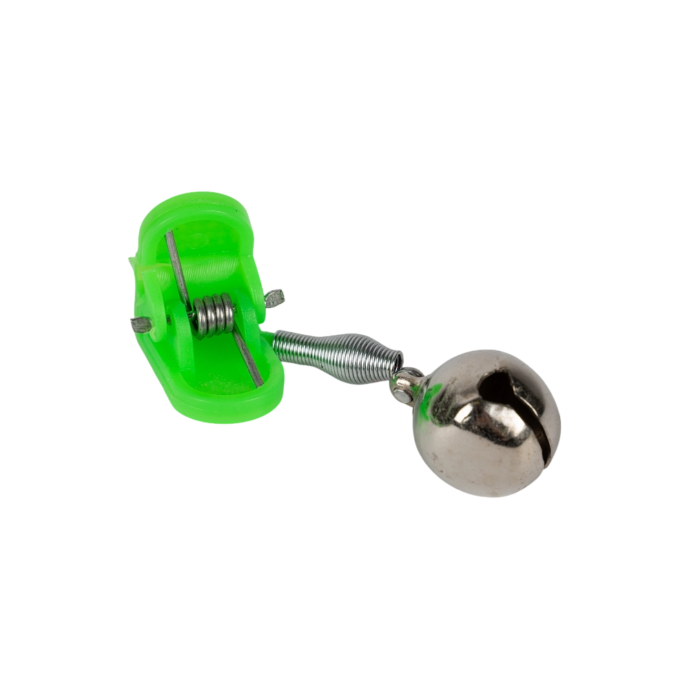 Бубенчик Tirana одинарный с пластиковой прищепкой уп.10шт. Фото №2