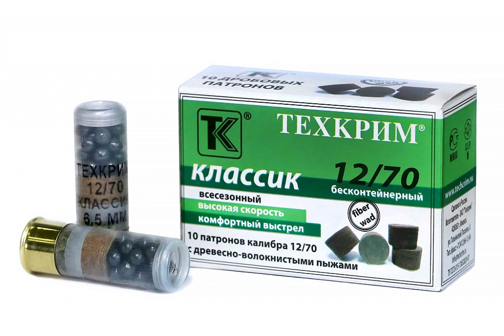 Патрон Техкрим 12/70 Классик №1 (в коробке 10 шт) (в коробке 240 шт.). Фото №2 Патрон Техкрим 12/70 Классик №1 (в коробке 10 шт) (в коробке 240 шт.). Фото №2