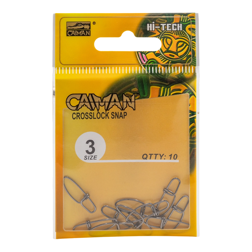 Застёжка Caiman 216032 Black mat #3 (10шт.упак). Фото №3