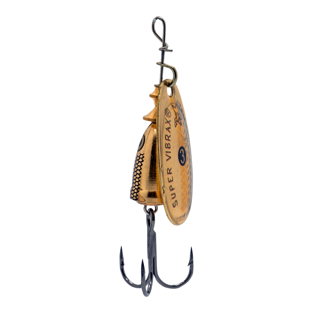 Блесна вращающаяся Blue Fox Vibrax Shad №3, 8гр, цвет (GSD). Фото №3