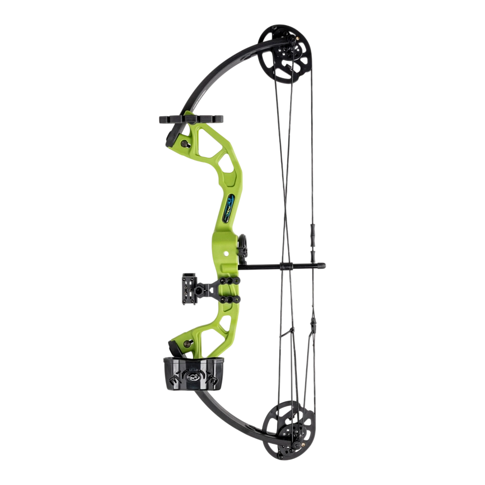 Лук Man Kung CBK2, блоч., зеленый, 25lbs. Фото №1