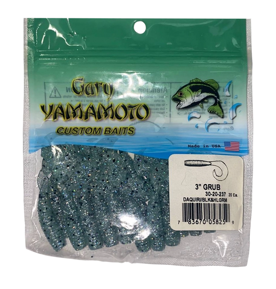 Твистер Gary Yamamoto Single Tail Grubs 3''; 7,5 см, 20 шт. в уп., цвет 237. Фото №3