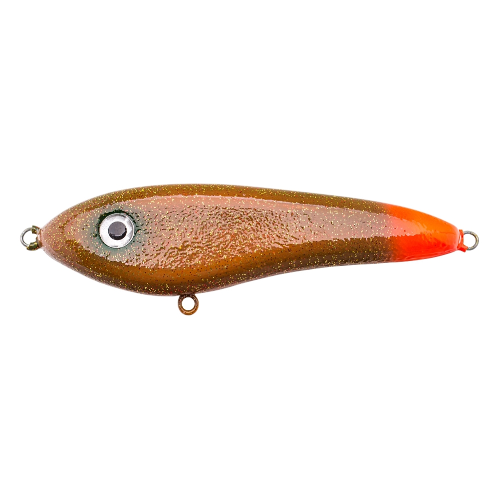 Джеркбейт Svartzonker Ticsaren 14cm 65g - C18 Motoroil Hot Tail (105218). Фото №2