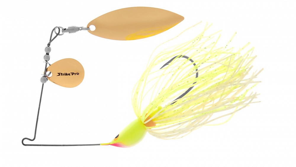 Спиннербейт Spinner Baits Strike Pro SB-010 13,8гр. C1C-W3C SB-010#402-04 . Фото №2
