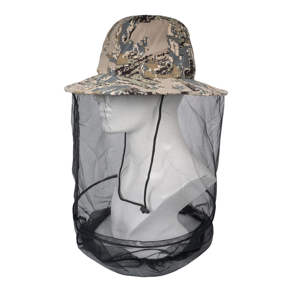 Панама-накомарник с кольцом Антигнус Huntsman ткань Смесовая цвет Лабиринт р. 60. Фото №2