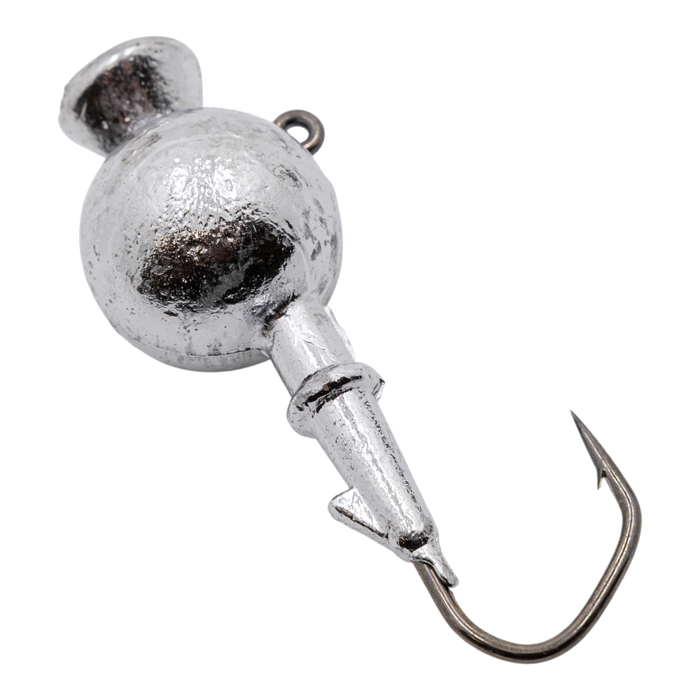 Джиг-головка шар крючок BARBARIAN-120 вес 44 гр. крючок № 3/0. Фото №1