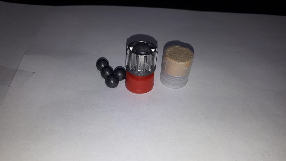 Заряд Комби (пуля+картечь) калибр 12 (уп.10 шт.). Фото №3