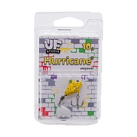 Тейл-спиннер UF Studio Hurricane 20мм, 10гр, цвет (Yellow)